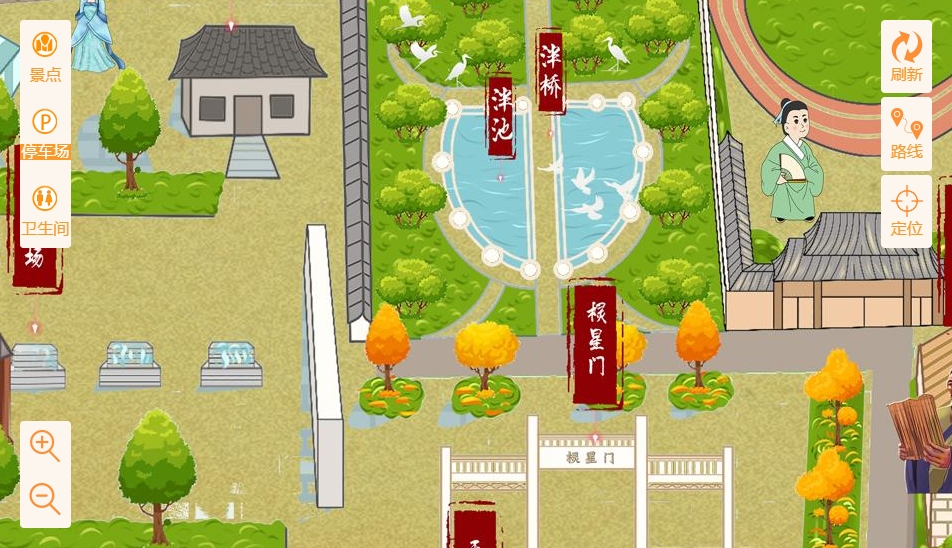 龙沙手绘地图景区语音讲解导览系统：智慧景区建设的基石